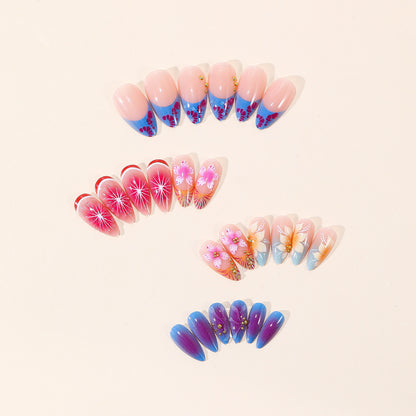 Florale Eleganz Nagelkunst Set Brehn
