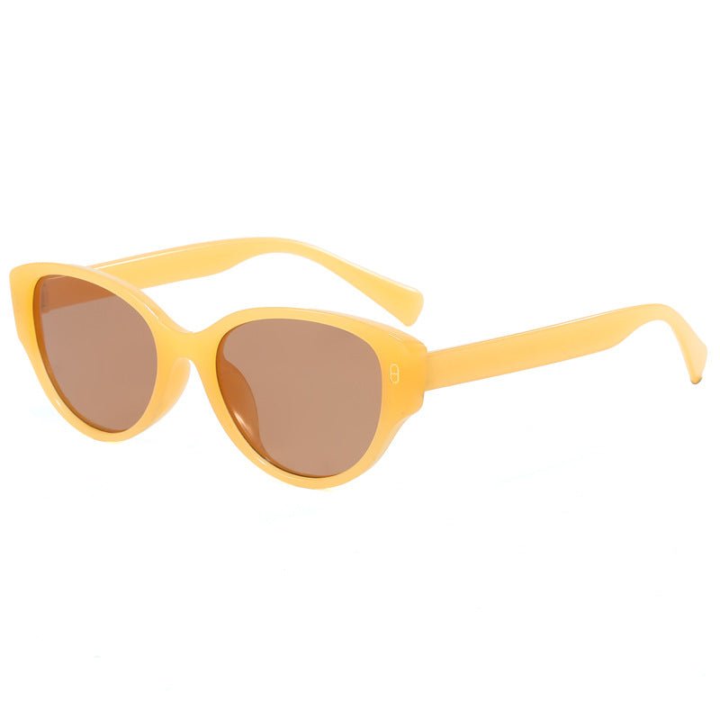 Damen Cat-Eye Sonnenbrille mit modernem Kunststoffrahmen Brehn