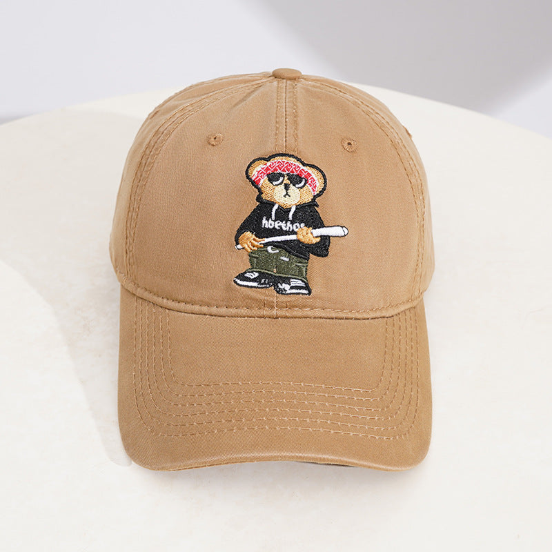 Männer's Bestickte Cartoon-Charakter Baseballcap Brehn