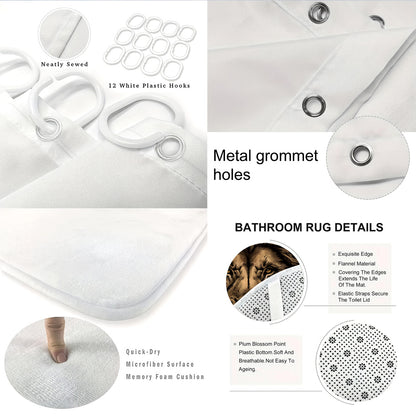 Digital Lion Themed Badezimmer Set Brehn