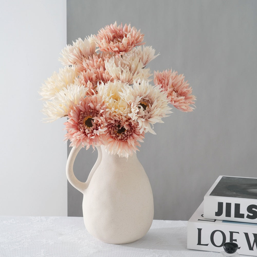 Lebensnahe Gerbera-Daisy-Stängel