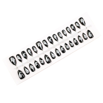 Ghost-Themen Press-On Nagelkunst Set Brehn