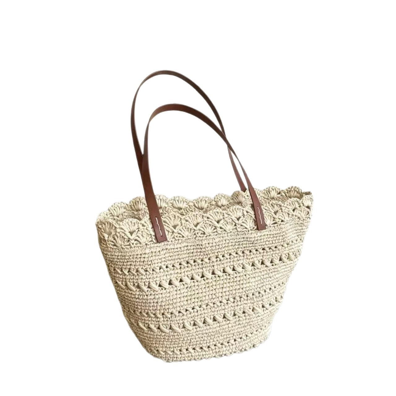 Handgefertigte Makramee Strandtasche Brehn