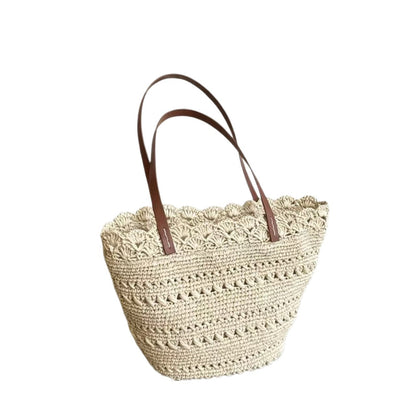 Handgefertigte Makramee Strandtasche Brehn