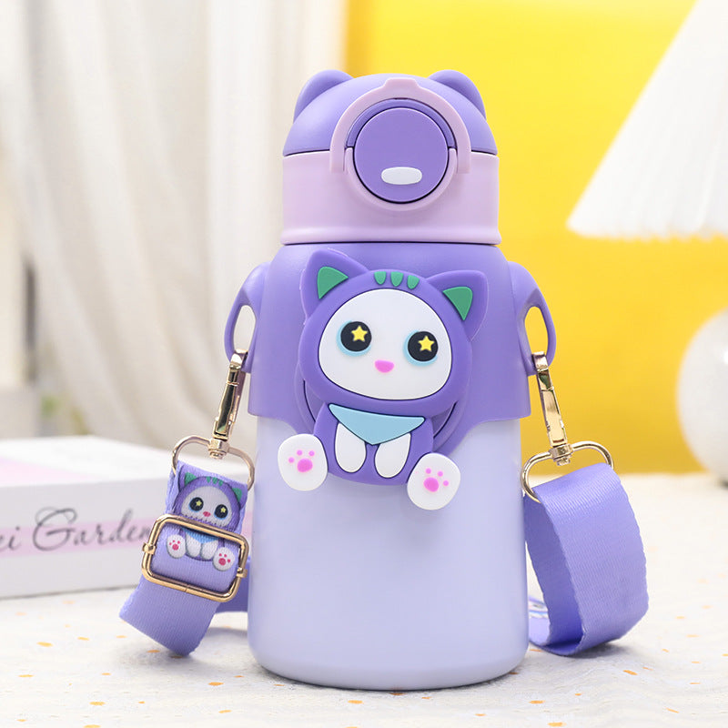 Damen Kindertaugliche Trinkflasche mit tierfreundlichem Design Brehn