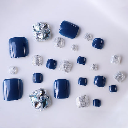Dekorative Pediküre Nagelkunst Brehn