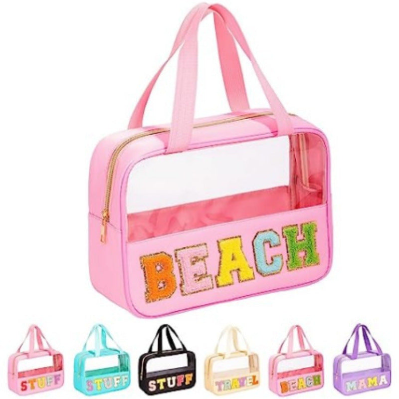 Kosmetik-Organizer Tasche mit Klarem Sichtfenster Brehn