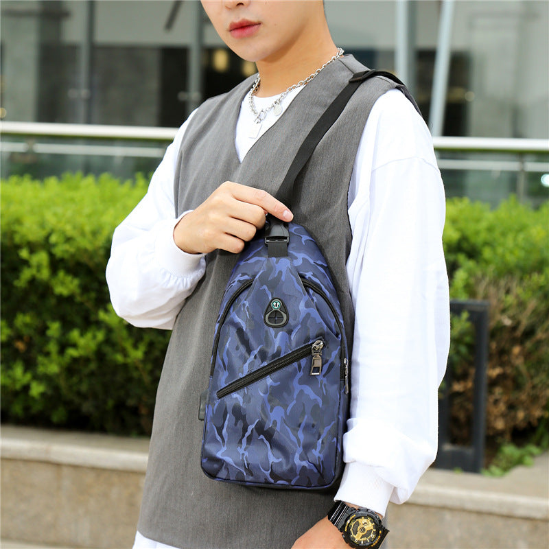 Crossbody-Rucksack mit Wasserabweisendem Material und Ergonomischem Tragesystem Brehn