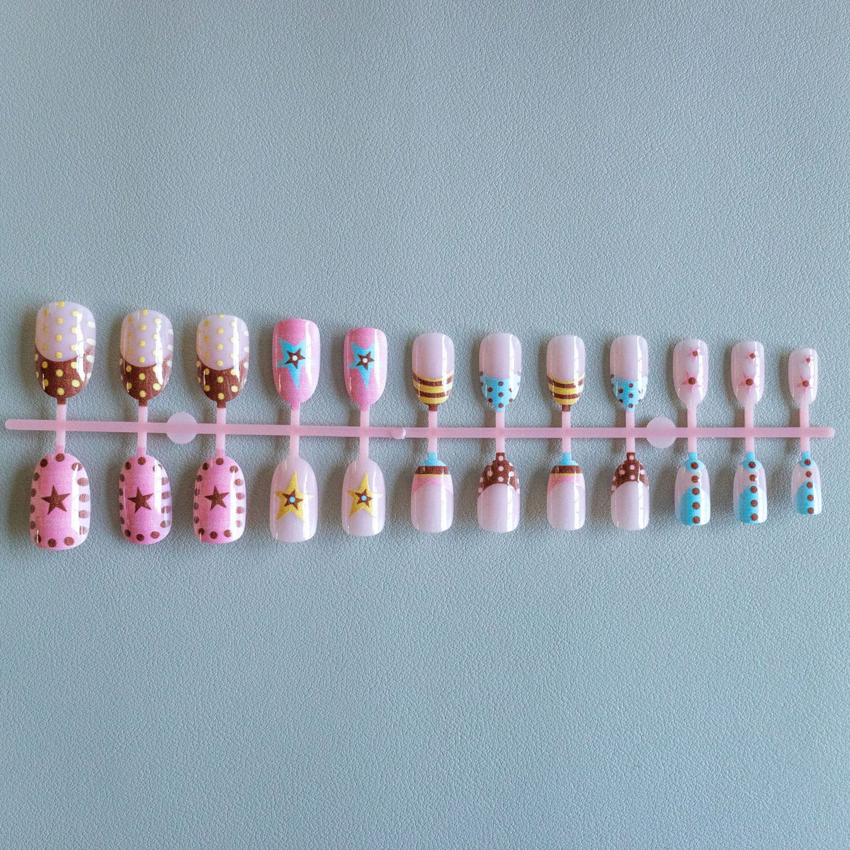 Kreatives Star-Design Nagelkunstset