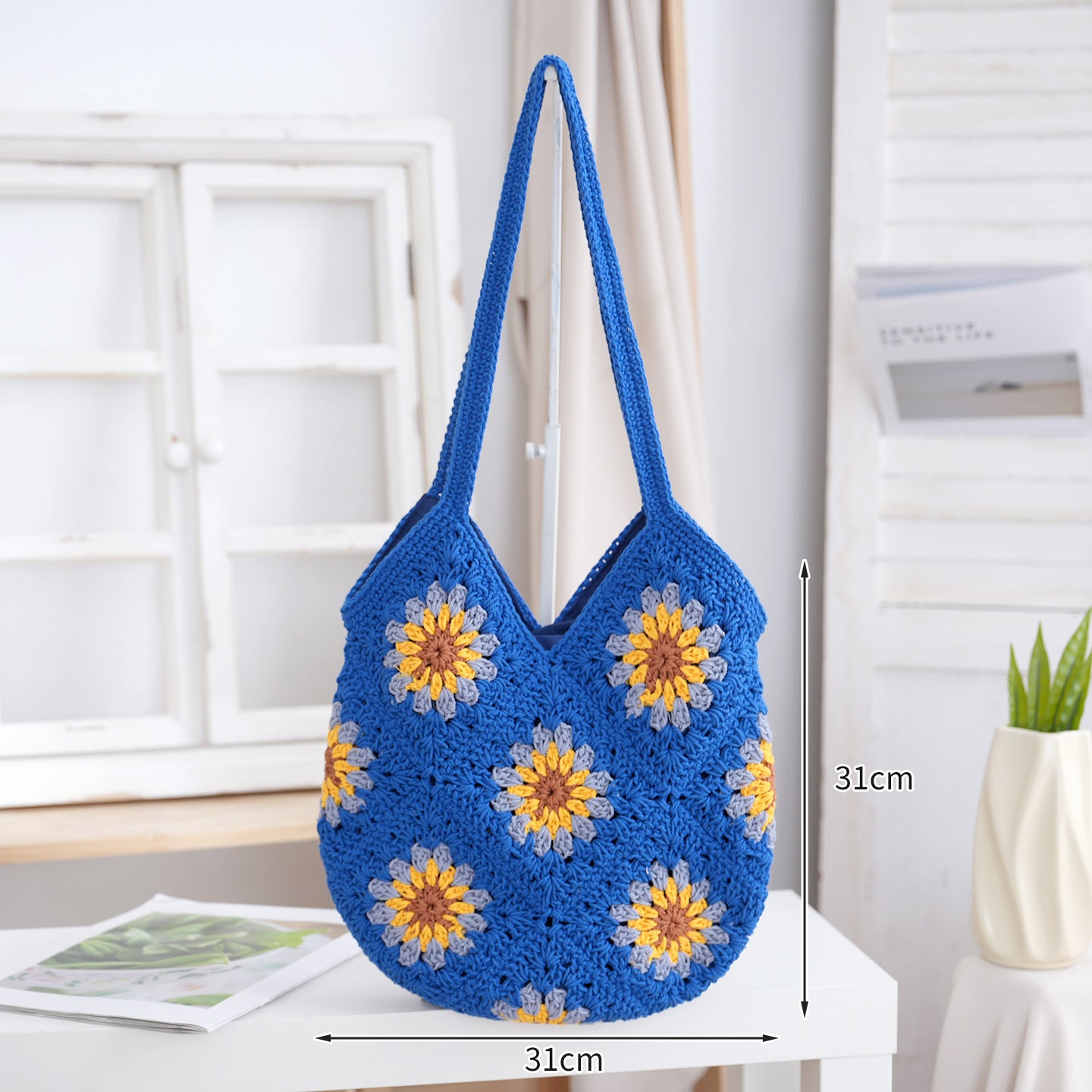 Handgefertigte Basttasche Brehn