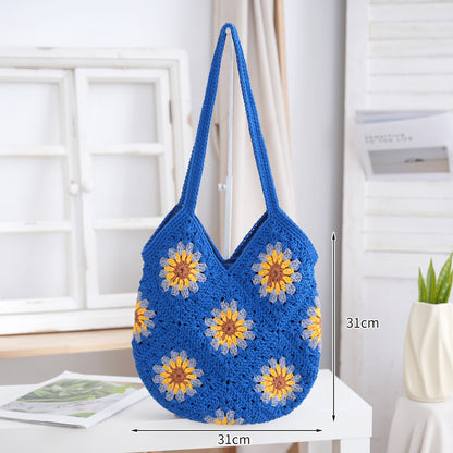 Handgefertigte Basttasche Brehn