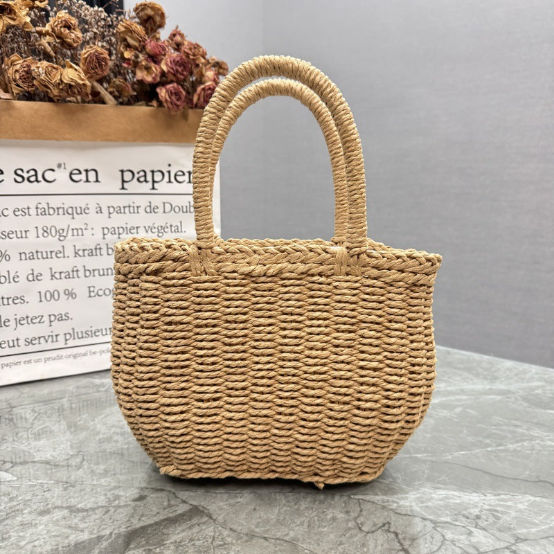 Verspielte Bast-Handtasche Brehn