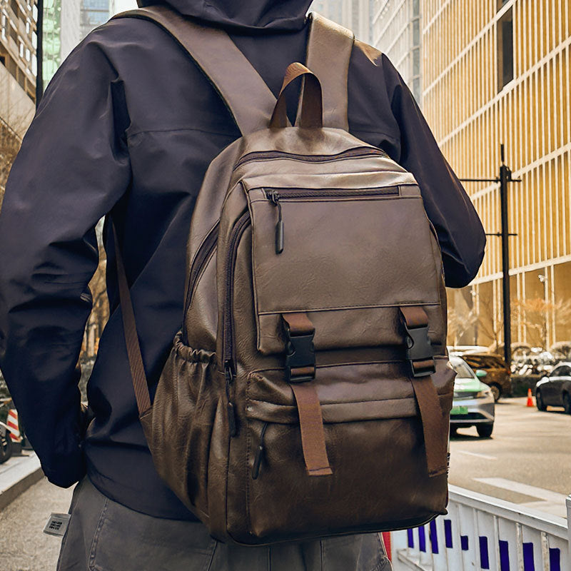 Leder Multifunktionaler Rucksack Brehn
