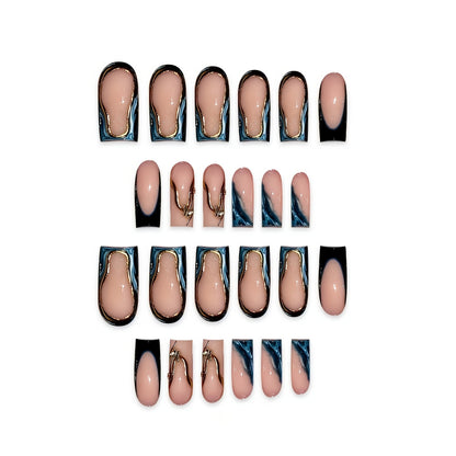 Elegante Skulptierte Nagelkunstverlängerungen Brehn