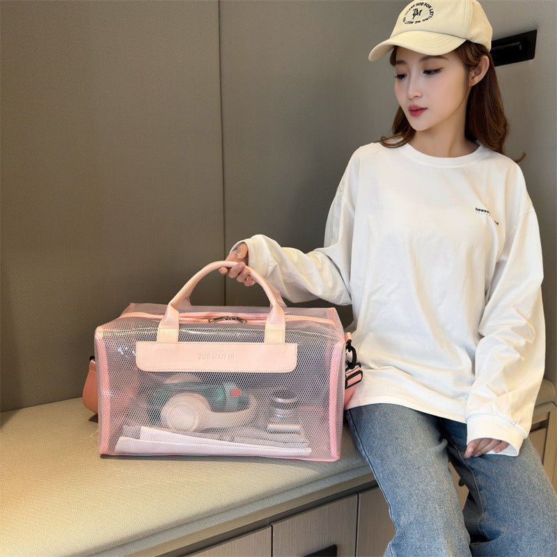 Stylische Mesh Reise Duffel Tasche Brehn