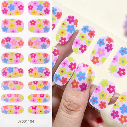 Blumendesign-Nagelwraps