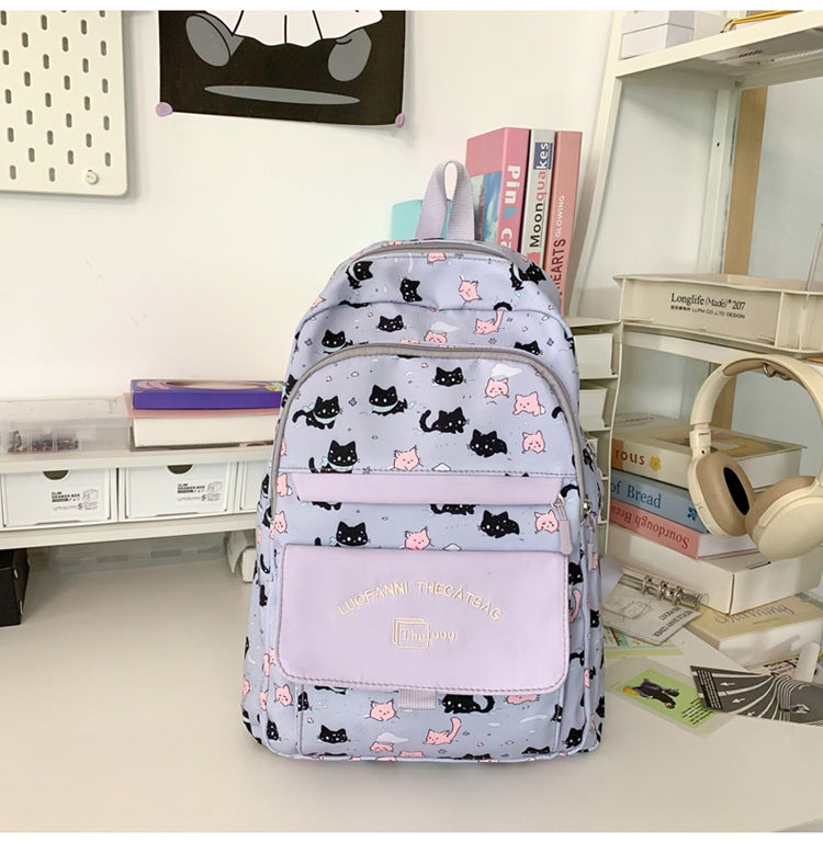 Verspielt Katzenthemen Rucksack Brehn