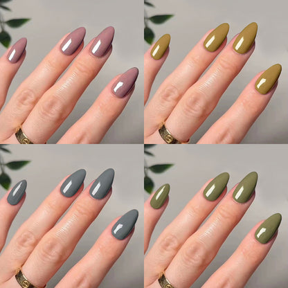Kunstvolle Stiletto-Nägel mit elegantem Hochglanz-Finish Brehn