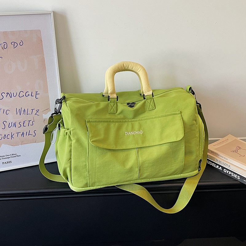 Stylische Canvas Wochenend-Duffle Bag Brehn