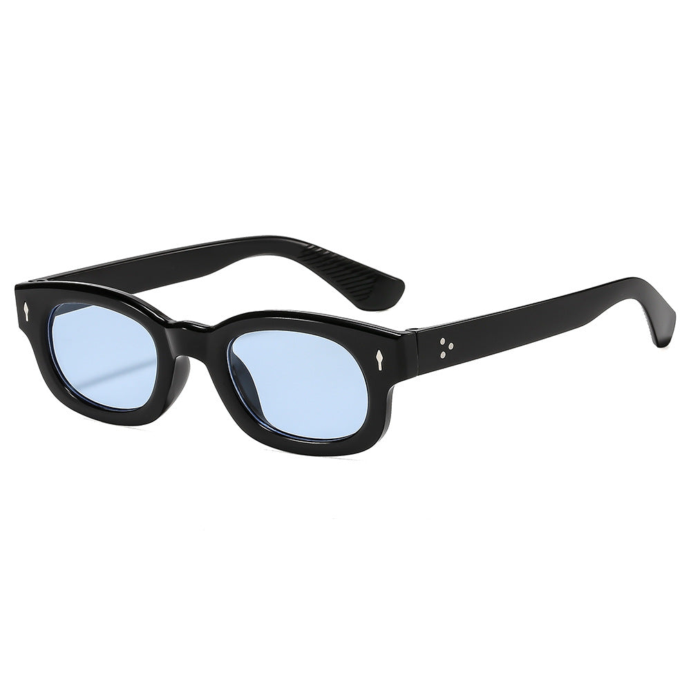 Damen modische Sonnenbrille im trendigen Quadratrohrdesign Brehn