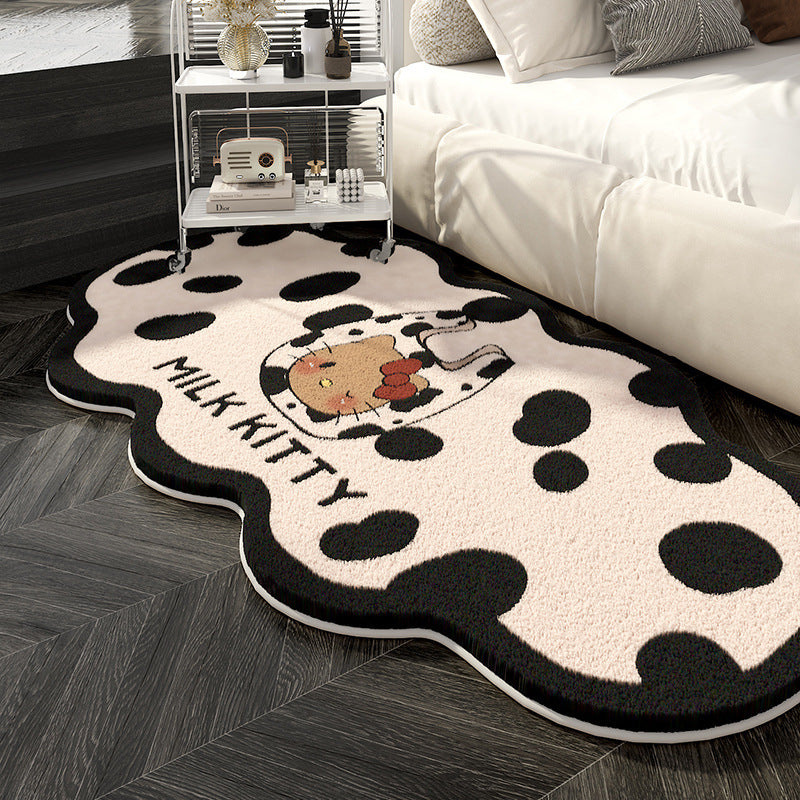 Niedlicher cartoon-themen Teppich aus Plüsch