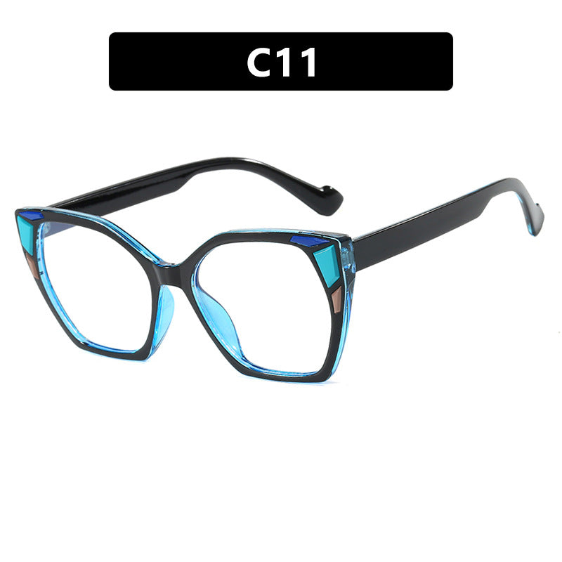 Damen modische Geometrische Designerbrille Brehn