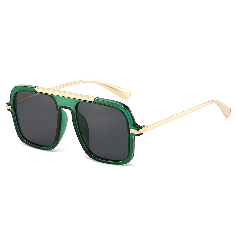 Damen modische Sonnenbrille mit angesagtem quadratischem Rahmen Brehn