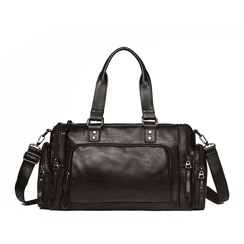 Vielseitige Leder-Reise-Duffle-Tasche Brehn