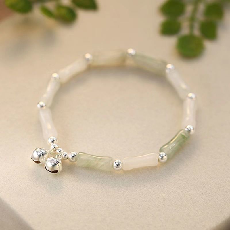 Elegante Silber- und Edelsteinarmband Brehn