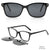 Damen Sonnenbrille im modischen Dual-Design Brehn