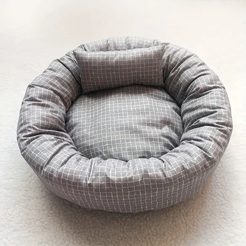 Bequemer runder Hundebett