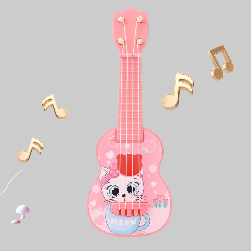 Süße Katzen-Themen Musikalische Ukulele Brehn