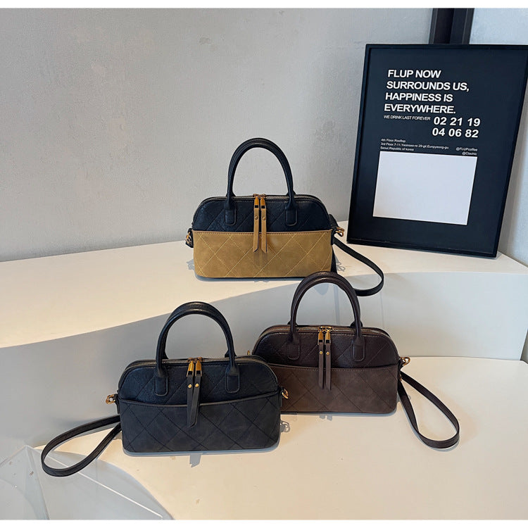 Gep quiltete Mode Handtasche Brehn