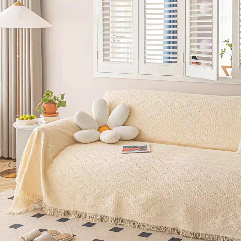 Elegante Gewebte Wurfdecke