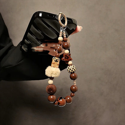 Dekorativer Beaded Charm Schlüsselanhänger Brehn 1790134915