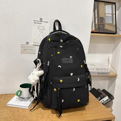 Stylischer Bestickter täglicher Rucksack Brehn