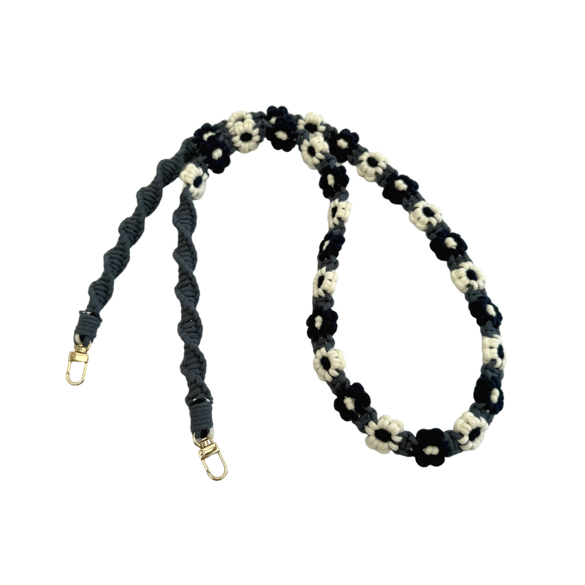 Stylische Macrame Brillenband Brehn