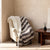Damen Flauschige Kuscheldecke mit modernem Muster Brehn