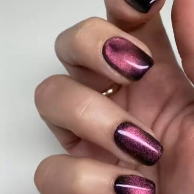Stilvolle Gradient Press-On Nägel Brehn