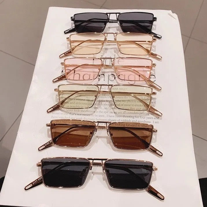 Modische Rechteckige Sonnenbrille Brehn