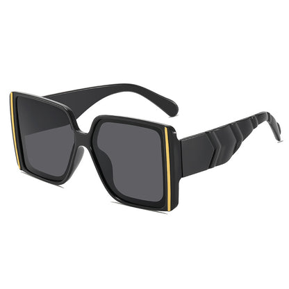 Retro-inspirierte schicke quadratische Sonnenbrille Brehn