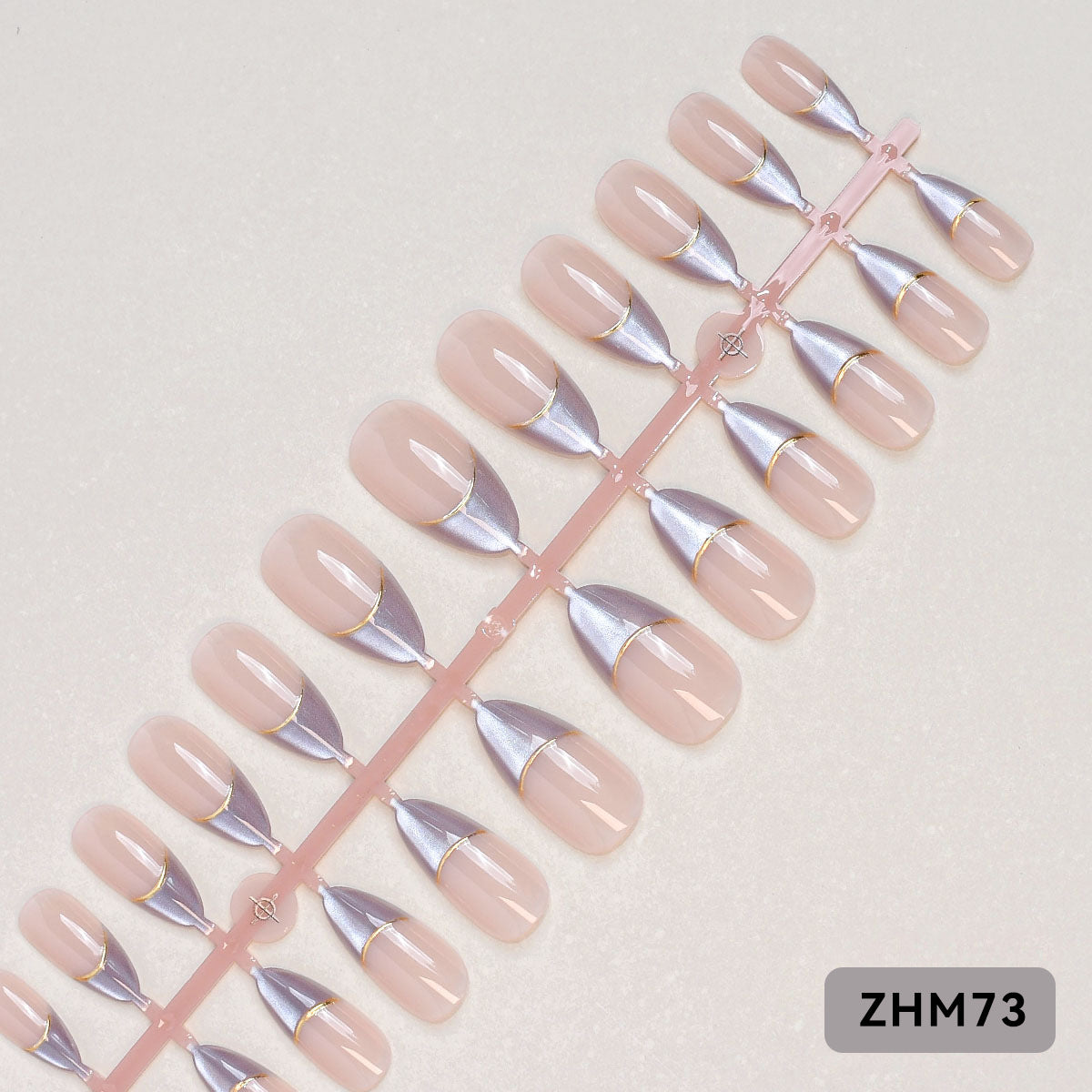 Elegantes Press-On-Nagel-Set Brehn