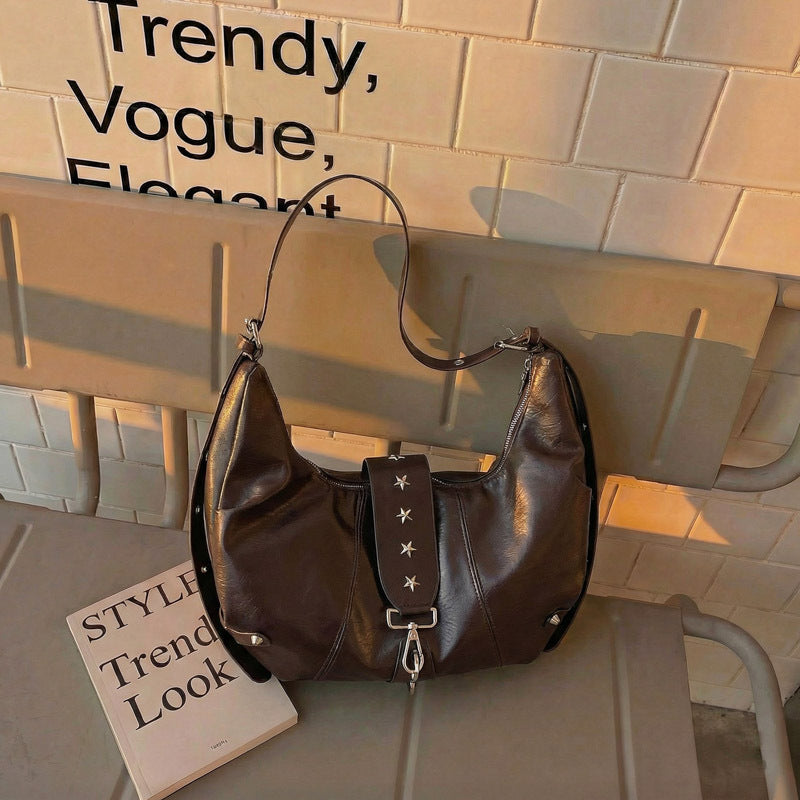 WoChic Leder Hobo Tasche Brehn