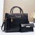 Elegante Handtasche mit Abnehmbaren Schulterriemen und Passendem Geldbeutel Brehn