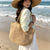Handgefertigte Strandtasche Aus Natürlichem Material Brehn