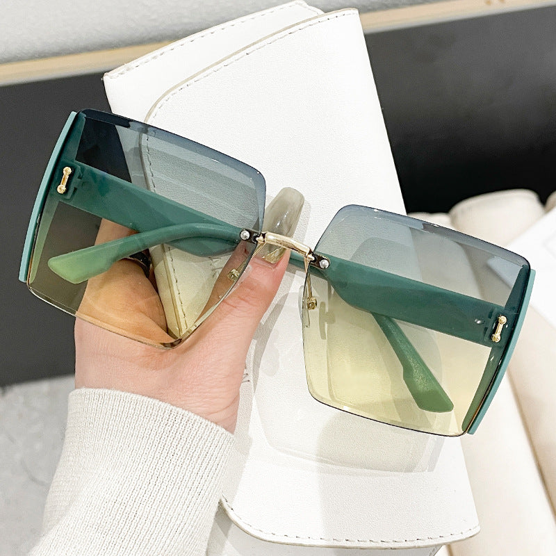 Damen oversized geometrische Sonnenbrille Brehn