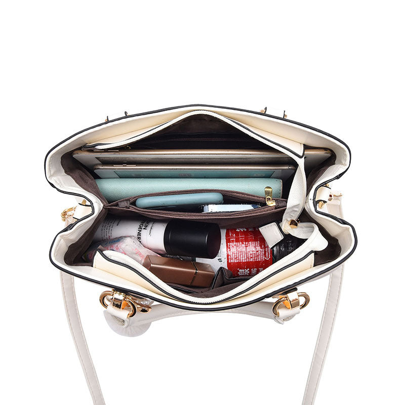 Elegante Mehrfarbige Handtasche Brehn