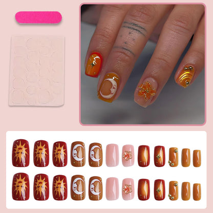 Kunstnagelset mit kreativen Sommerdesigns Brehn