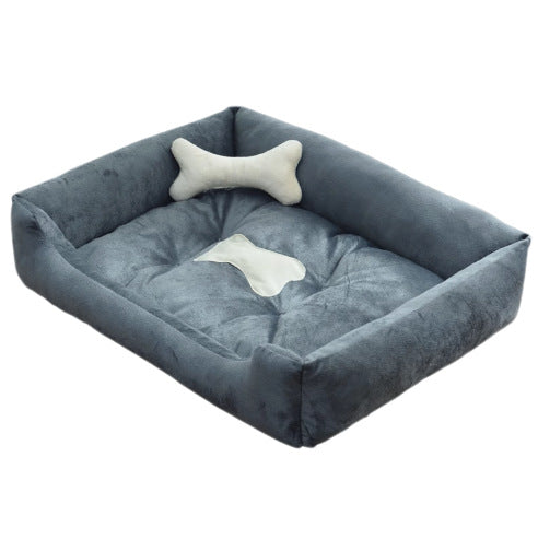Orthopädisches Plüsch-Hundebett