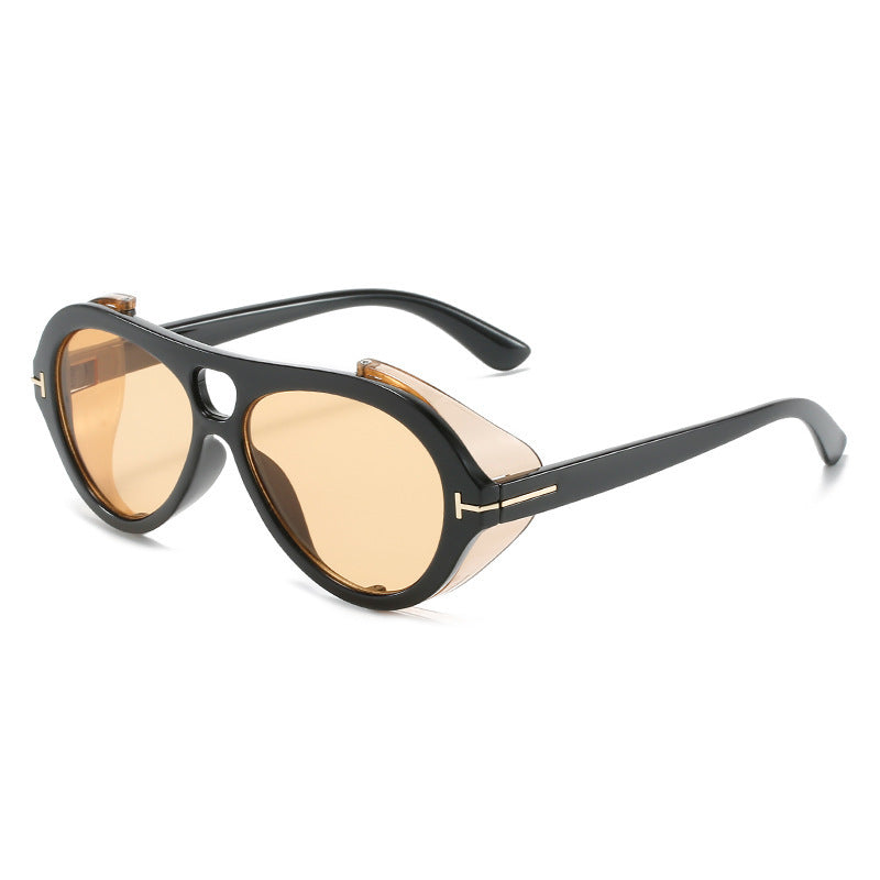 Retro-inspirierte Schild-Sonnenbrille Brehn